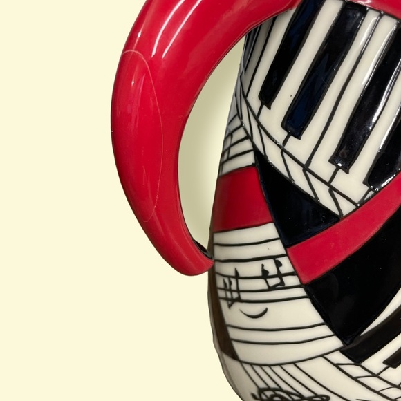 Musical Note Ceramic Jug - Picture 8 of 13